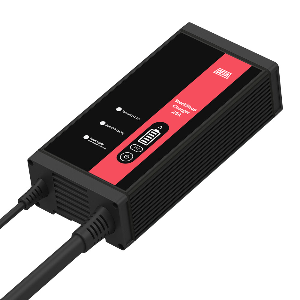 DEFA Workshop Charger 12V 25A 230V